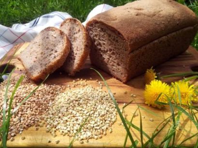 Mieszanka chlebowa - CHLEB GRYCZANY (o bardzo niskiej zawartości glutenu) 1 kg + drożdże gratis