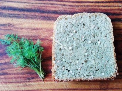 Mieszanka chlebowa - CHLEB ORKISZ KOPERKOWY Z KIEŁKAMI GRYKI - 0,75 kg + drożdże GRATIS