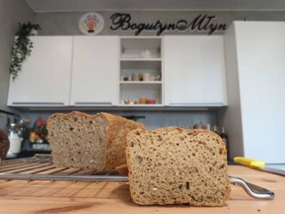 Mieszanka chlebowa bez mąki – chleb KETO OWSIANY (wysokobiałkowy, niskowęglowodanowy) - 400 g + drożdże GRATIS