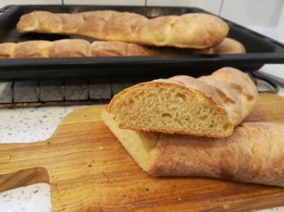 Mieszanka na chrupiące bagietki (bagietka śniadaniowa) 0,5 kg (+ drożdże gratis)