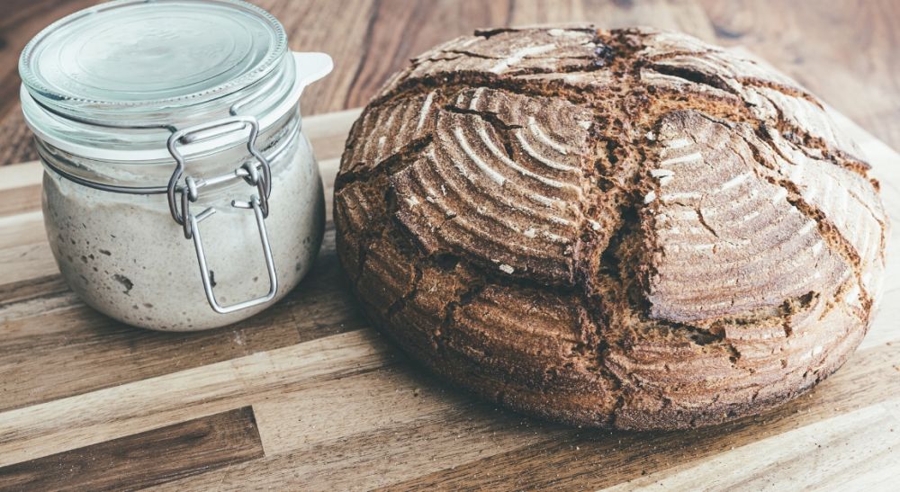 Mieszanka chlebowa - CHLEB GRAHAM orkisz-płaskurka NA ZAKWASIE - 0.5 kg + zakwas