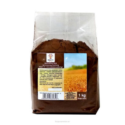 Naturalny słód jęczmienny mielony MALT IT 110 - ciemno palony - 1 kg