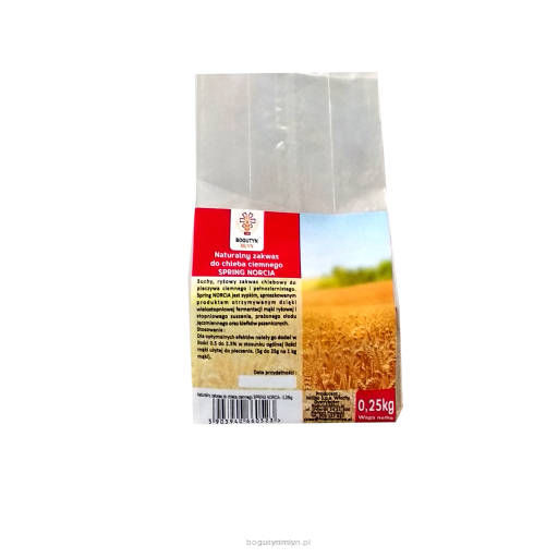 Naturalny zakwas do chleba ciemnego SPRING NORCIA - 0,25 kg
