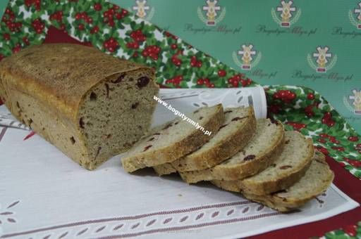Mieszanka chlebowa - CHLEB ORKISZ ŻURAWINA - 1 kg + drożdże GRATIS