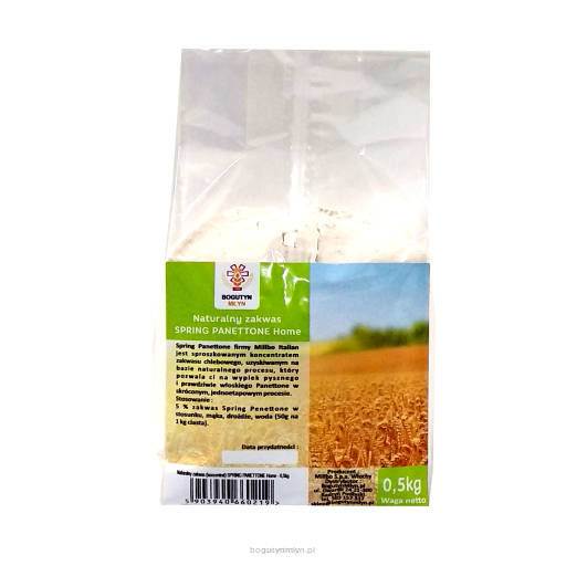 Naturalny zakwas (koncentrat) SPRING PANETTONE Home - 0,5 kg